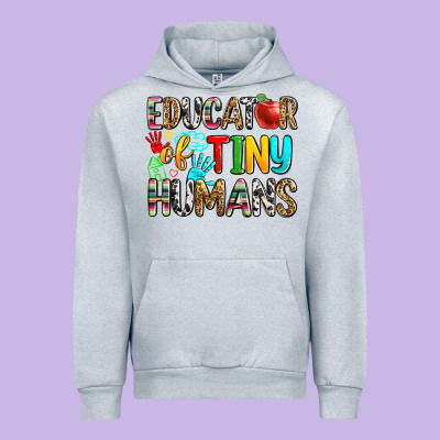 Educator Of Tiny Humans Urban Hoodie Designed By Zillion Design Studio