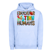 Pigment Grape Ice educator of tiny humans Urban Hoodie - Zillion Design Studio