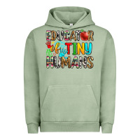 Pigment Oil Green educator of tiny humans Urban Hoodie - Zillion Design Studio