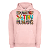 Pigment Salmon educator of tiny humans Urban Hoodie - Zillion Design Studio