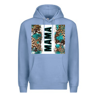 Colony Blue western mama Premium Hoodie - Zillion Design Studio