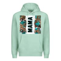 Seafoam western mama Premium Hoodie - Zillion Design Studio
