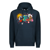 Navy summer cna Premium Hoodie - Zillion Design Studio
