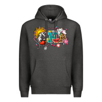 Charcoal Heather summer cna Premium Hoodie - Zillion Design Studio