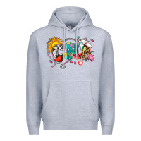 Heather Grey summer cna Premium Hoodie - Zillion Design Studio