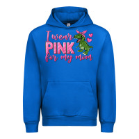Cobalt I Wear Pink For My Mom Urban Hoodie - texasbilliewilder