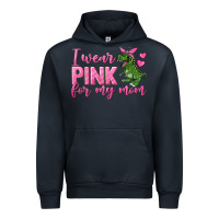 Navy I Wear Pink For My Mom Urban Hoodie - texasbilliewilder
