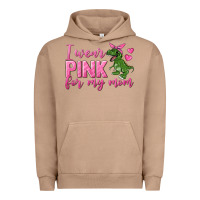Pigment Burro I Wear Pink For My Mom Urban Hoodie - texasbilliewilder