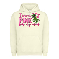 Pigment Pistachio I Wear Pink For My Mom Urban Hoodie - texasbilliewilder
