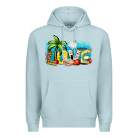 Blue Mist love summer teacher Premium Hoodie - Zillion Design Studio