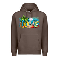 Coffee love summer teacher Premium Hoodie - Zillion Design Studio