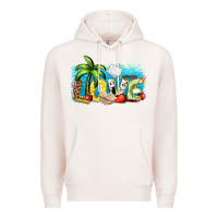 Pale Pink love summer teacher Premium Hoodie - Zillion Design Studio