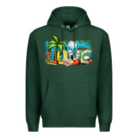 Sports Green love summer teacher Premium Hoodie - Zillion Design Studio