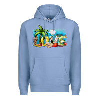 Colony Blue love summer teacher Premium Hoodie - Zillion Design Studio