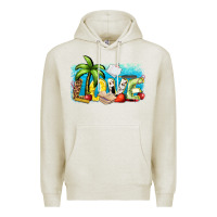 Oatmeal Heather love summer teacher Premium Hoodie - Zillion Design Studio