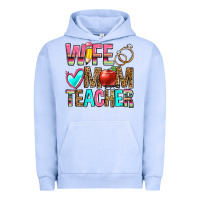 Pigment Grape Ice wife mom teacher Urban Hoodie - Zillion Design Studio