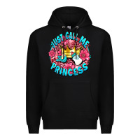 Black just call me princess Premium Hoodie - AdoDesignShop