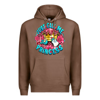 Chestnut just call me princess Premium Hoodie - AdoDesignShop