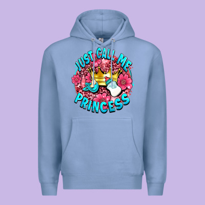 Just Call Me Princess Premium Hoodie Designed By Adodesignshop