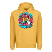 Mustard just call me princess Premium Hoodie - AdoDesignShop