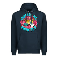 Navy just call me princess Premium Hoodie - AdoDesignShop