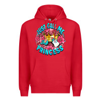 Red just call me princess Premium Hoodie - AdoDesignShop