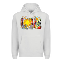 Dove Grey love summer nurse Premium Hoodie - Zillion Design Studio