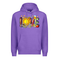 Purple love summer nurse Premium Hoodie - Zillion Design Studio