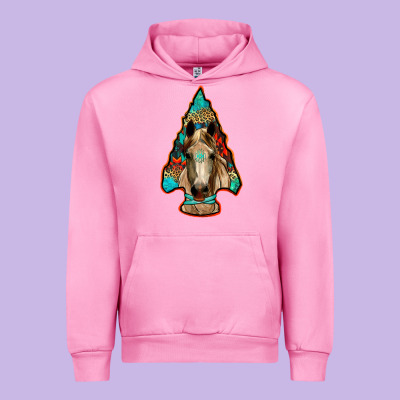 Arrowhead Horse Urban Hoodie Designed By Ranaportraitstore