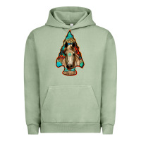 Pigment Oil Green arrowhead horse Urban Hoodie - RanaPortraitStore