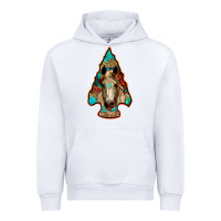 White arrowhead horse Urban Hoodie - RanaPortraitStore