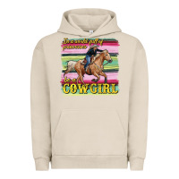 Pigment French Oak in a world full of princesses be a cowgirl Urban Hoodie - RanaPortraitStore