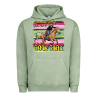 Pigment Oil Green in a world full of princesses be a cowgirl Urban Hoodie - RanaPortraitStore