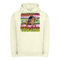 Pigment Pistachio in a world full of princesses be a cowgirl Urban Hoodie - RanaPortraitStore