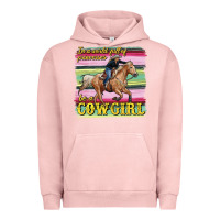 Pigment Salmon in a world full of princesses be a cowgirl Urban Hoodie - RanaPortraitStore