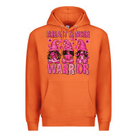 Carrot Breast Cancer Warrior Afro Gnomes Premium Hoodie - texasbilliewilder