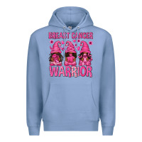 Colony Blue Breast Cancer Warrior Afro Gnomes Premium Hoodie - texasbilliewilder