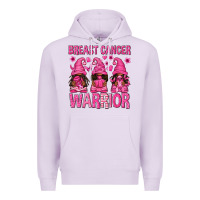 Lilac Breast Cancer Warrior Afro Gnomes Premium Hoodie - texasbilliewilder
