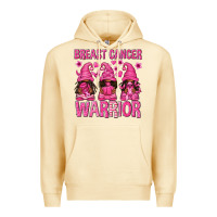 Pina Colada Breast Cancer Warrior Afro Gnomes Premium Hoodie - texasbilliewilder