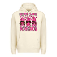 Sandshell Breast Cancer Warrior Afro Gnomes Premium Hoodie - texasbilliewilder