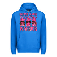 True Royal Breast Cancer Warrior Afro Gnomes Premium Hoodie - texasbilliewilder
