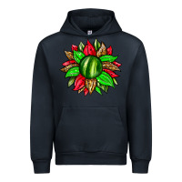 Navy watermelon sunflower Urban Hoodie - Zillion Design Studio