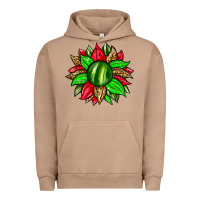Pigment Burro watermelon sunflower Urban Hoodie - Zillion Design Studio