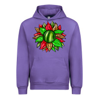 Tulip watermelon sunflower Urban Hoodie - Zillion Design Studio