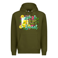 Army Green life is Premium Hoodie - Zillion Design Studio