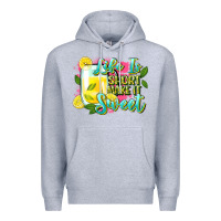 Heather Grey life is Premium Hoodie - Zillion Design Studio