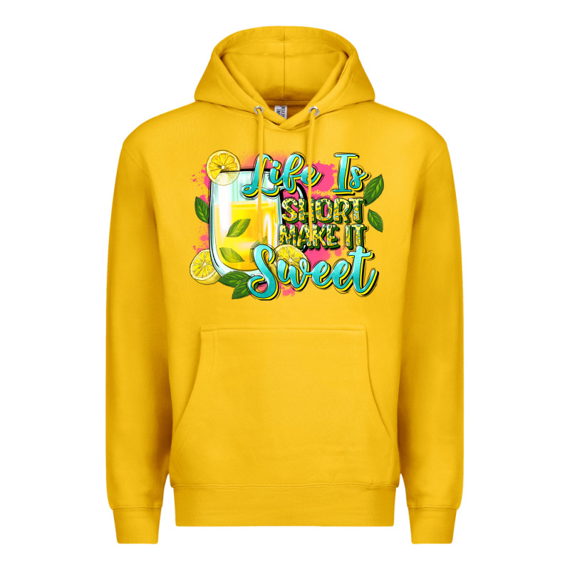 Life Is Premium Hoodie by Zillion Design Studio | Teevron