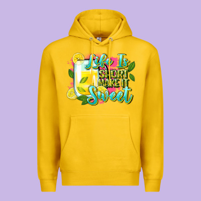 Life Is Premium Hoodie Designed By Zillion Design Studio