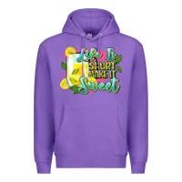 Purple life is Premium Hoodie - Zillion Design Studio