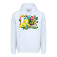 White life is Premium Hoodie - Zillion Design Studio
